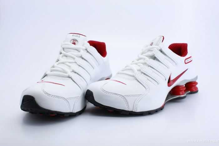 Bon Rouge Et Blanc Nike Shox Nz